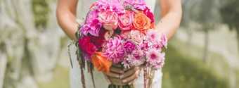 Pink Wedding Bouquets
