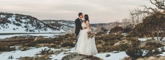 Romantic Winter Wedding Destinations: Snowy Mountains